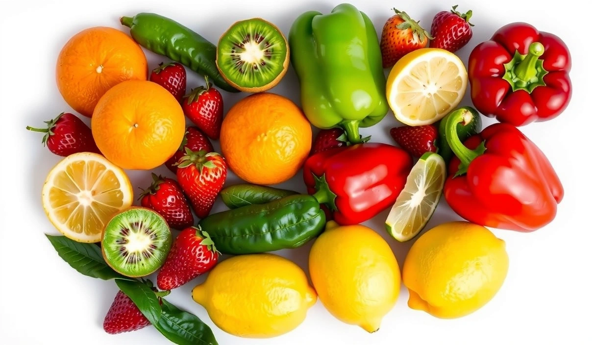 Fructe bogate în Vitamina C