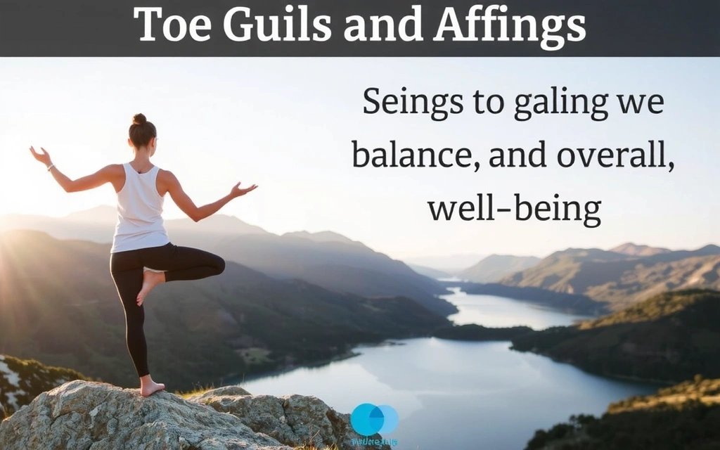 O persoană meditând într-un peisaj natural, simbolizând bunăstarea